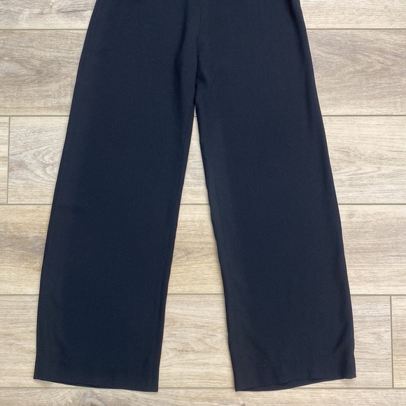 Polo Ralph Lauren Brigitte Jumpsuit Solid Black Minimalist Dressy Sleeveless - Picture 4 of 15